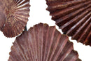 Pannello Round Leaf 68,5x6x66,5 cm in Ferro Multicolor-5