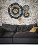 Pannello Otos 100x8x80 cm in Ferro Multicolor-6