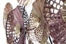 Pannello Crox 132x10x64 cm in Ferro Multicolor-4