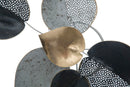 Pannello Half Leaf 62,5x5,5x40 cm in Ferro Multicolor-2