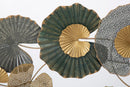 Pannello Greny 129x6,5x55,5 cm in Ferro Multicolor-2