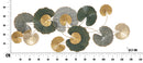 Pannello Greny 129x6,5x55,5 cm in Ferro Multicolor-6