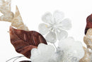 Pannello Bouquet 83x8,5x55 cm in Ferro Multicolor-4
