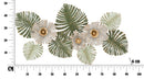 Pannello Green 91x6x48,5 cm in Ferro Multicolor-6