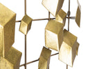 Pannello Abstract 90,5x3,5x50 cm in Ferro Multicolor-3