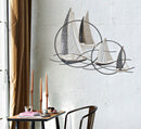 Pannello Vela 123x7x100 cm in Ferro Multicolor-5