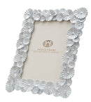 Cornice Phix 23x2x27 cm in Poliresina e Vetro Argento-3