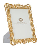 Cornice Flossy 27,8x2,5x33,5 cm in Poliresina e Vetro Oro-1
