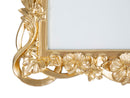 Cornice Flossy 27,8x2,5x33,5 cm in Poliresina e Vetro Oro-4