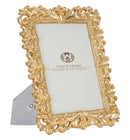 Cornice Rich 21,7x2x27 cm in Poliresina e Vetro Oro-1