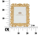 Cornice Rich 21,7x2x27 cm in Poliresina e Vetro Oro-6