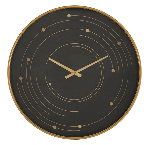 Orologio da Muro Plix Ø60x6 cm in Ferro MDF e Vetro Multicolor online