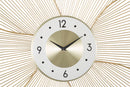 Orologio da Muro Petal 83,5x6x80 cm in Ferro Oro-2