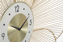 Orologio da Muro Petal 83,5x6x80 cm in Ferro Oro-3