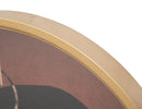 Orologio da Muro Art Red Ø60x6 cm in Ferro MDF e Vetro Multicolor-4