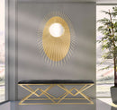 Specchio Eye Glam 75x8x110,5 cm in Ferro e MDF Oro-7