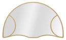 Specchio Sunshine 110x2,5x66 cm in Ferro e MDF Oro-1