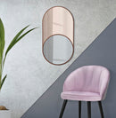 Specchio da Muro Soft 40x3x75 cm Specchio ROSE-4