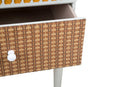 Comodino Aunt 43,5x38x55,5 cm MDF-4