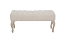 Panchetta Provenza 97x42x40 cm Legno e MDF e Spugna e Poliestere-2