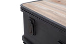 Console Industry con Contenitore 80x35x67,5 cm Legno di Abete e in Ferro Grigio-6