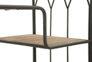 Libreria Industry 75x40x182 cm in Ferro e MDF-4