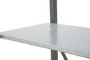 Mobiletto da Bagno Illinois 60,5x29x184,5 cm in Ferro Argento-10
