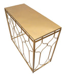 Consolle Arab 96,5x41x78 cm in Ferro Oro-4