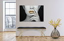 Panca Sunshine 120x40x45 cm in Ferro e Specchio Oro e Nero-8