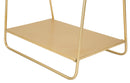 Appendiabiti 63,5x40,5x142 cm con Ripiano in Metallo-6