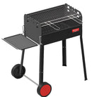 Barbecue a Carbone Carbonella con Ruote e Mensola 70x41x80 cm Ferraboli Iseo-1