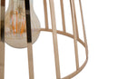 Lampada da Muro Elegant 16x25x28 cm in Ferro Nero e Oro-7