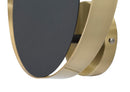 Lampada da Muro Shuttle Cm25x8x25 cm in Ferro Oro e Nero-5