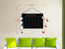 Sticker da Muro Scrivibile Hanger 64x70 cm Plastica-1