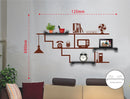 Sticker da Muro Home con Mensole 120x60 cm Plastica-1