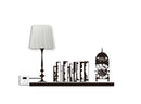 Sticker Paralume da Muro Shelf 100x80 cm Plastica-3