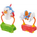 Spirale Peluche Picchio per Passeggino con Suoni Trudi Bianco-1