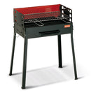 Barbecue a Carbone Carbonella con Griglia 49X28Cm Ferraboli Famiglia-1