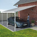 Pergola da Giardino in Alluminio 3x4,25m Onduline Emilia Bianco/Bianco-9