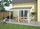 Pergola da Giardino in Alluminio 3x4,25m Onduline Emilia Bianco/Crystal-8