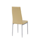 Sedia Imbottita 40x47x96 cm in Similpelle Queen Corda-2