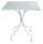 Tavolo da Giardino 70x70x71 cm in Metallo Sunny Bianco