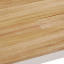 Set Woody Tavolo e 4 sedie Rovere Gambe Bianche-3