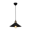 Lampada da Soffitto Nera E27-2