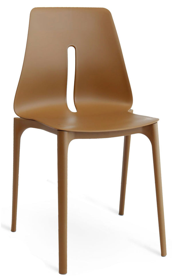 prezzo Sedia Lagos in Polipropilene Camel