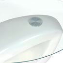 Tavolino Pure Stone, Resina Bianco Laccato Opaco-4