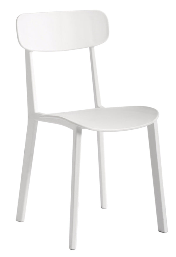 Sedia 81x45x39 cm in Polipropilene Chapeau Bianca acquista
