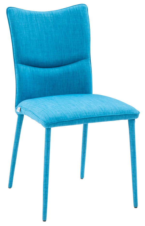 online Sedia Imbottita 44x59x96 cm in Tessuto First Blu
