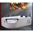 Vasca da Bagno Idromassaggio Angolare 180X120 cm Carnelli Elite-1