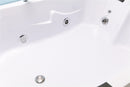 Vasca da Bagno Idromassaggio Angolare 180X120 cm Carnelli Elite-3